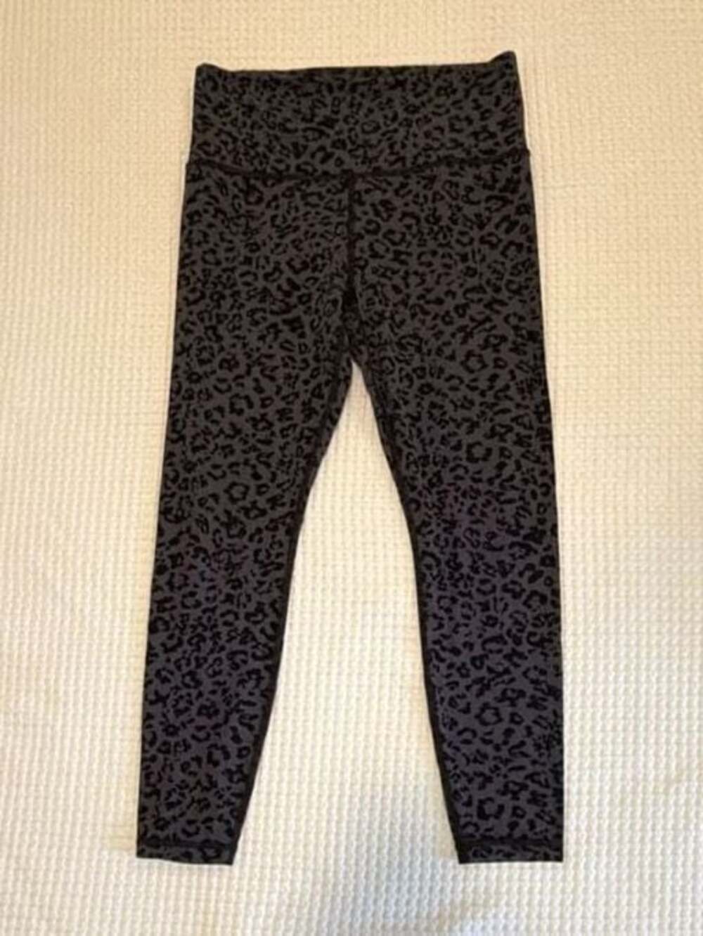 Athleta Elation High Rise Leopard Print Leggings